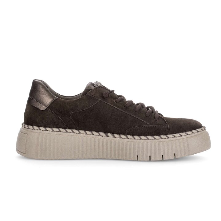 Sneakers basse marrone #1