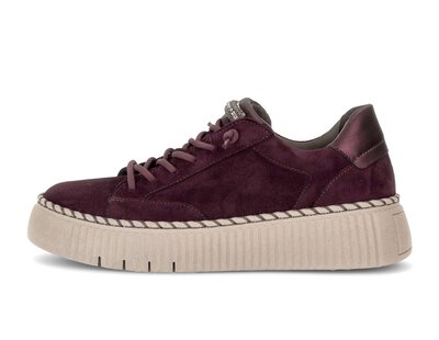 Sneakers basse rosso