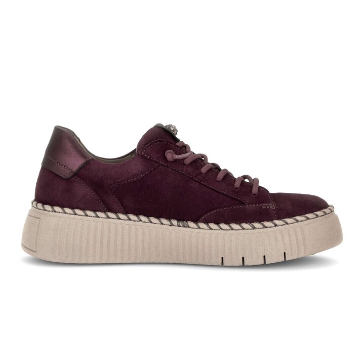 Sneakers basse rosso #1