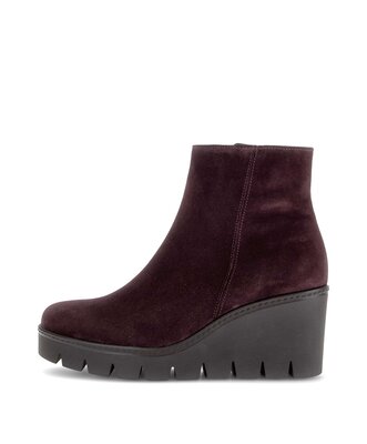 Plateau Stiefelette lila