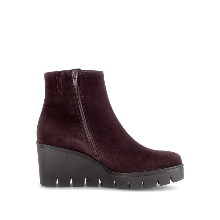 Plateau Stiefelette lila #1
