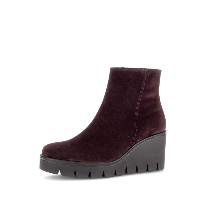 Plateau Stiefelette lila #2