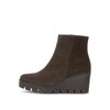Bottine plateau marron
