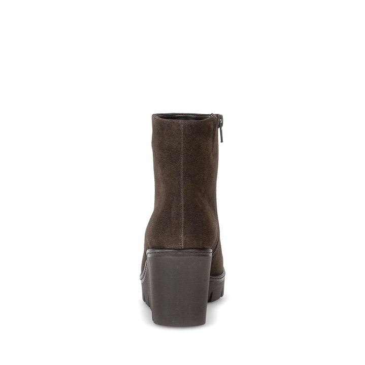 Bottine plateau marron #3