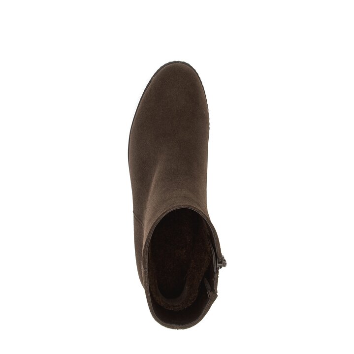 Bottine plateau marron #5