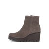 Plateau Stiefelette Grau