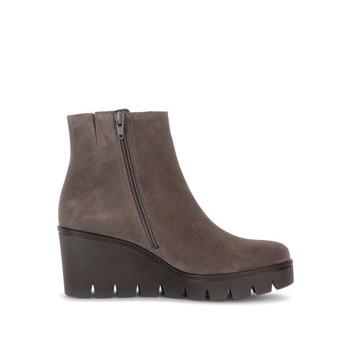 Plateau Stiefelette Grau #1