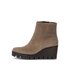 Plateau Stiefelette braun