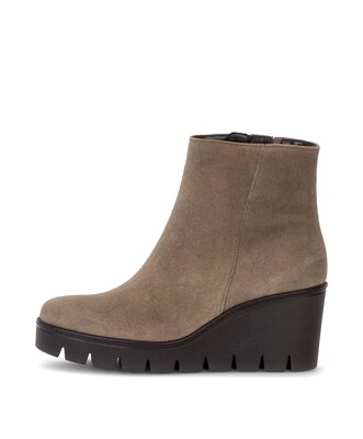 Plateau Stiefelette braun