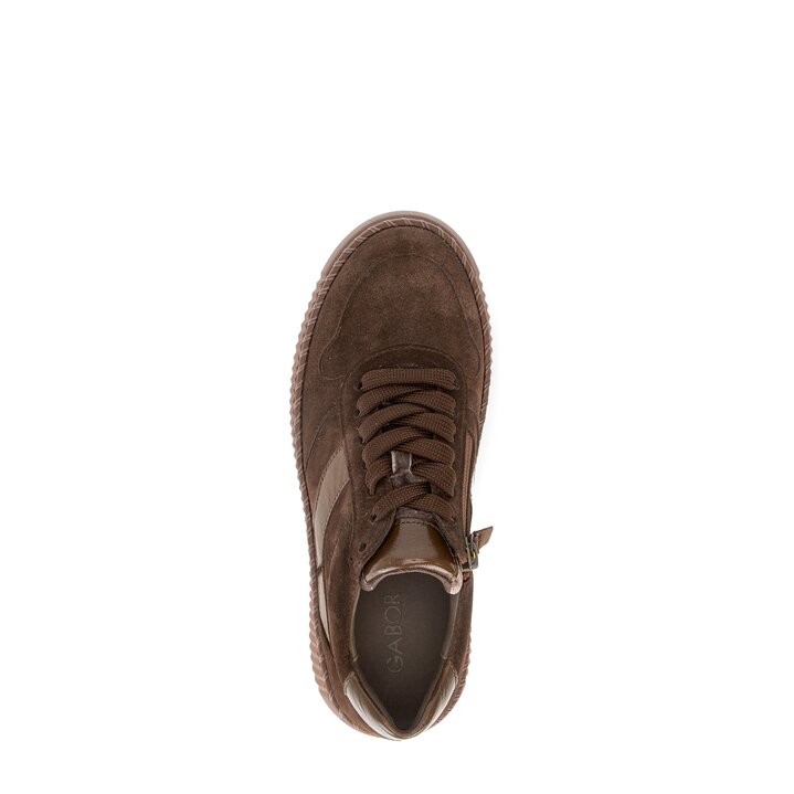 Basket basse marron #5