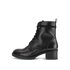 Schnürstiefelette schwarz