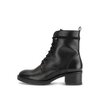 Schnürstiefelette schwarz