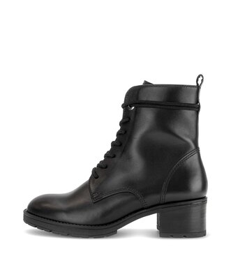 Schnürstiefelette schwarz