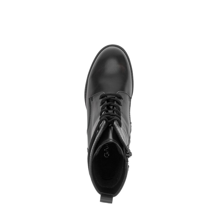 Schnürstiefelette schwarz #5
