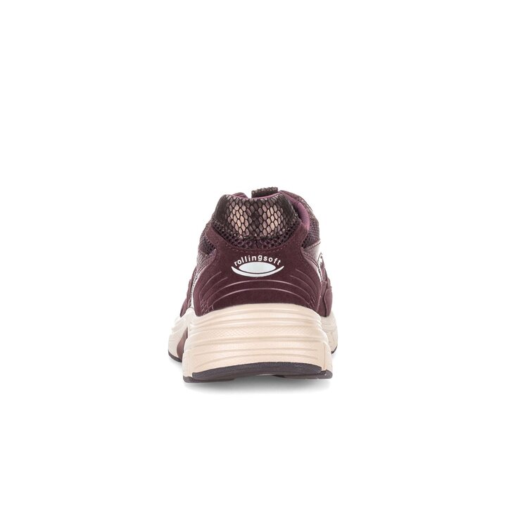 Lage sneaker rood #3