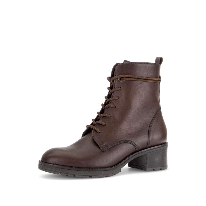 Schnürstiefelette braun #2