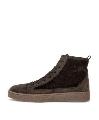 Sneaker high braun