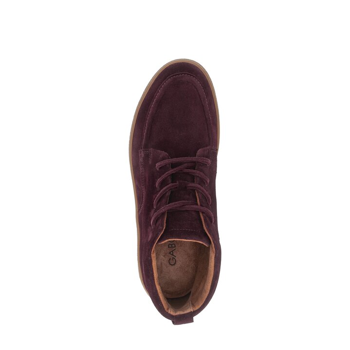 Schnürschuh lila #5