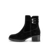 Sportliche Stiefelette schwarz