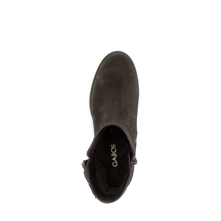 Sportliche Stiefelette braun #5