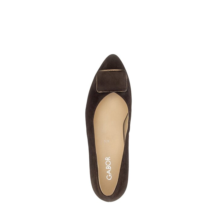 Eleganter Pump braun #5
