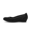 Keilpumps schwarz