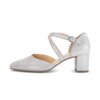 Spangenpumps grau
