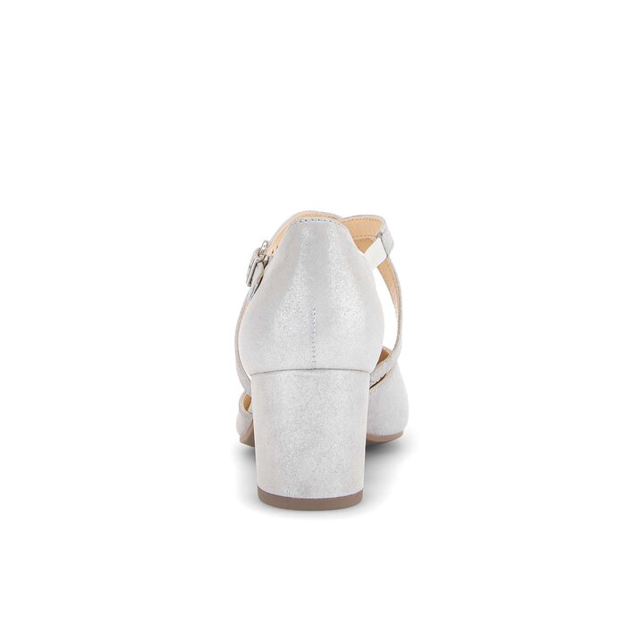Spangenpumps grau #3