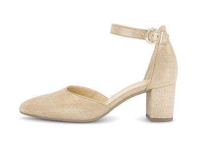 Spangenpumps beige