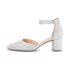 Spangenpumps grau