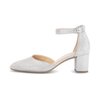 Spangenpumps grau