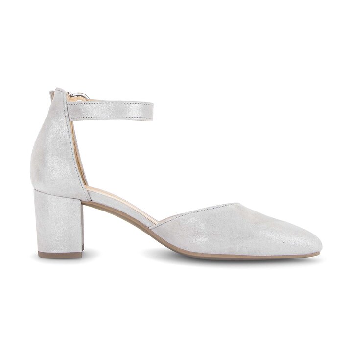 Spangenpumps grau #1