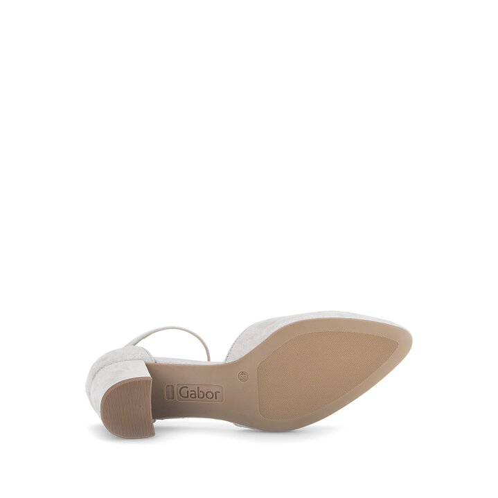 Spangenpumps grau #4