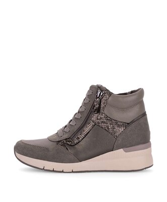 Sneaker high grau