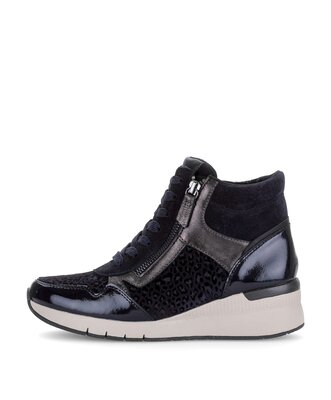 Sneaker high blå