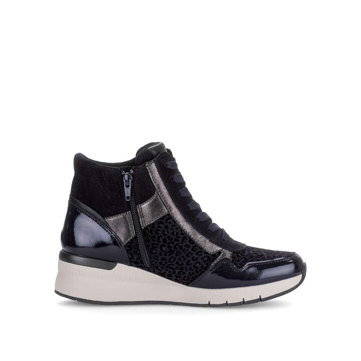 Sneaker high blau #1
