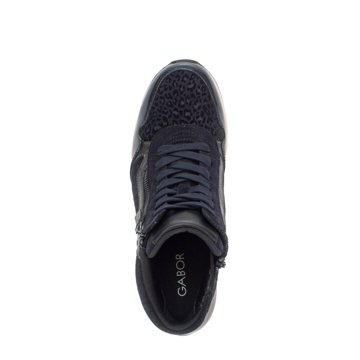 Sneaker high blau #5