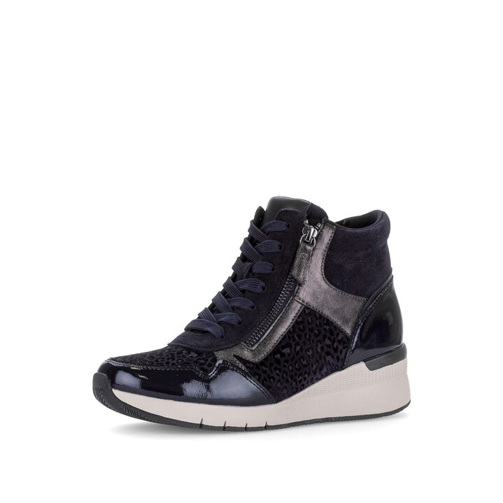 Sneaker high blau #2