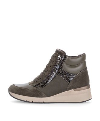 Sneaker high grün