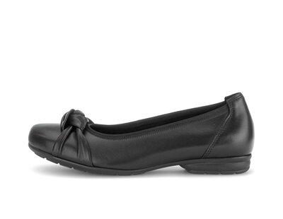 Sportliche Ballerina schwarz