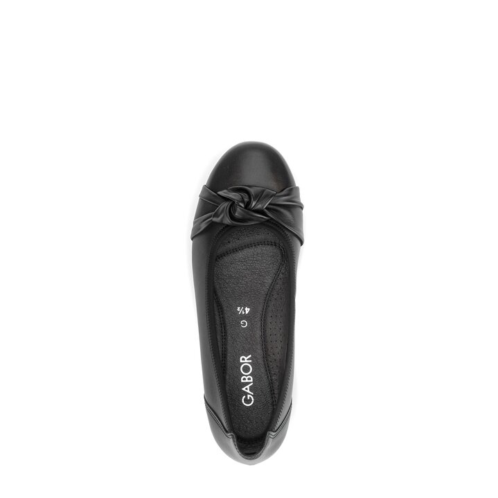 Sportieve ballerina zwart #5