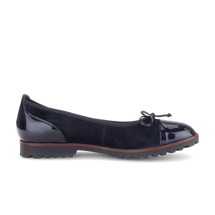Sportieve ballerina blauw #1