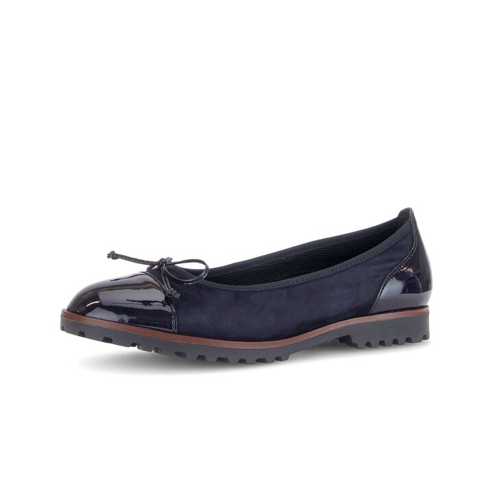 Sportieve ballerina blauw #2