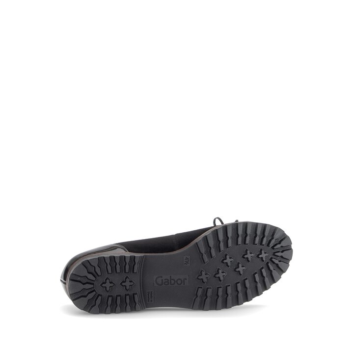 Sportieve ballerina zwart #4