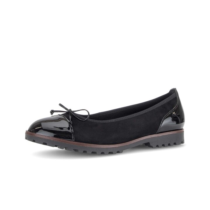 Sportieve ballerina zwart #2