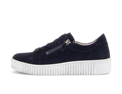 Sneakers basse blu