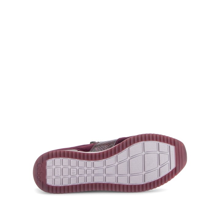 Lage sneaker rood #4