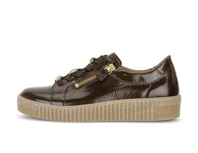 Sneakers basse marrone