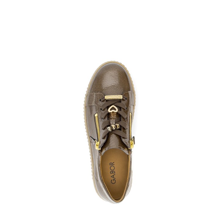 Sneaker low braun #5