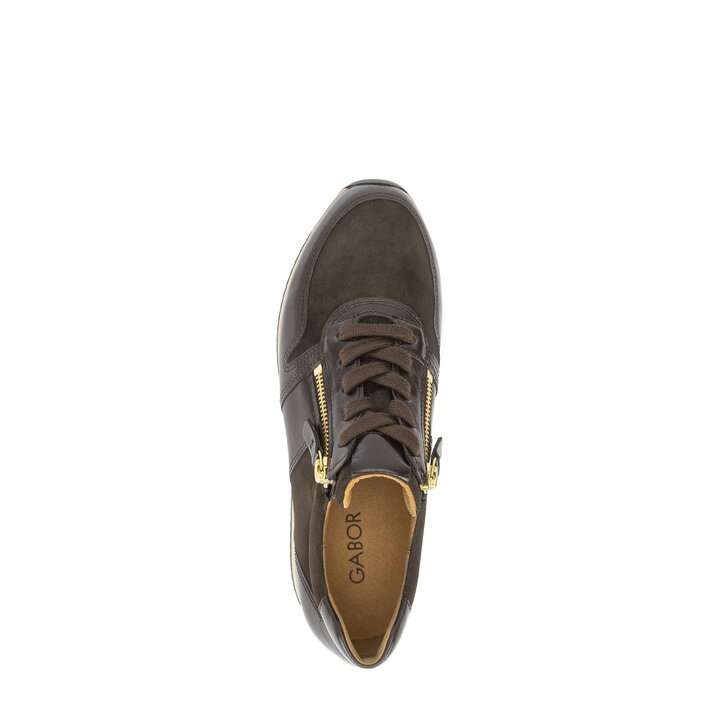 Sneaker low braun #5